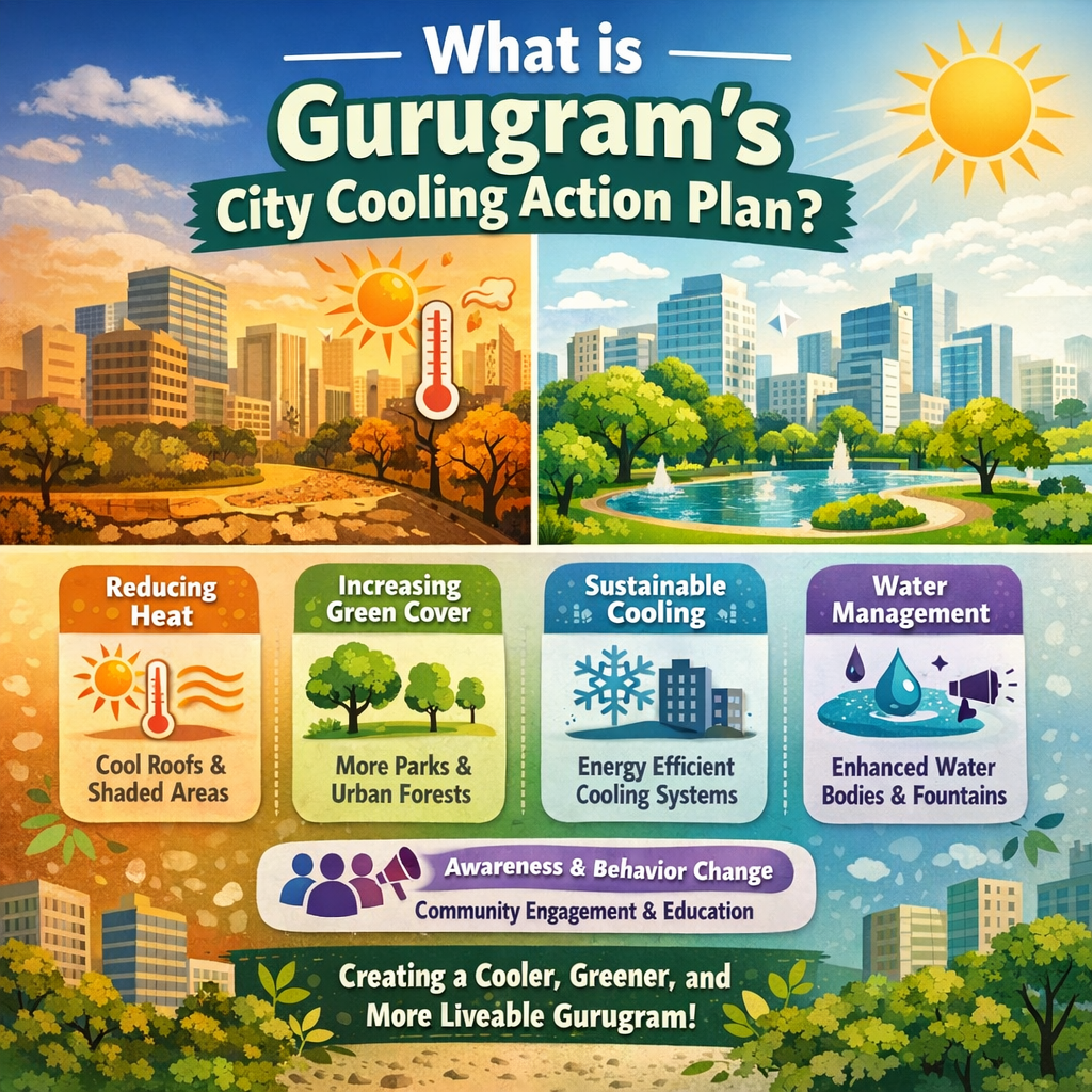 What is Gurugram’s City Cooling Action Plan